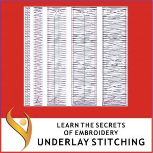 Embroidery Underlay Stitching